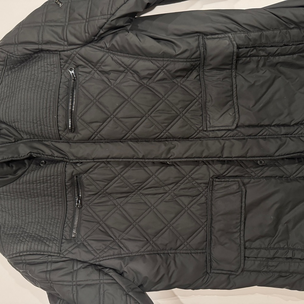 Marc New York Men's Black Quilted Puffer Jacket